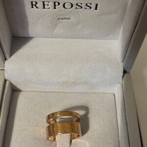 Repossi Rose Gold (Pink Gold) Berbere Ring from Paris Size 5 (European 50)